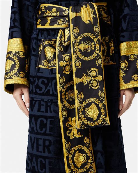 versace baroque top|versace baroque bathrobe.